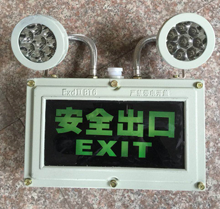 防爆雙頭標志應(yīng)急燈